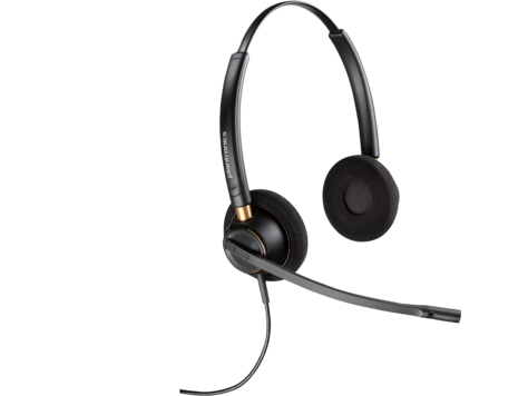 Poly - HW520 - Encore Pro STEREO Wideband Headset (Noise Cancelling + QD)